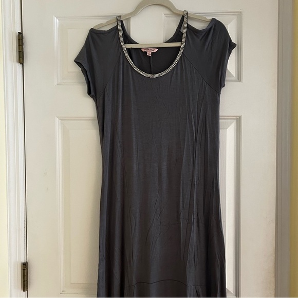 JUICY COUTURE Maxi Cold Shoulder Dress - Picture 9 of 10